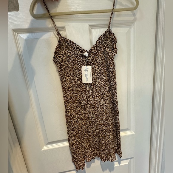 Cheetah Print Mini Dress - Picture 3 of 3